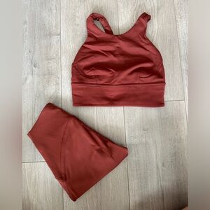 lululemon Wunder Train Bra + Instill Pant